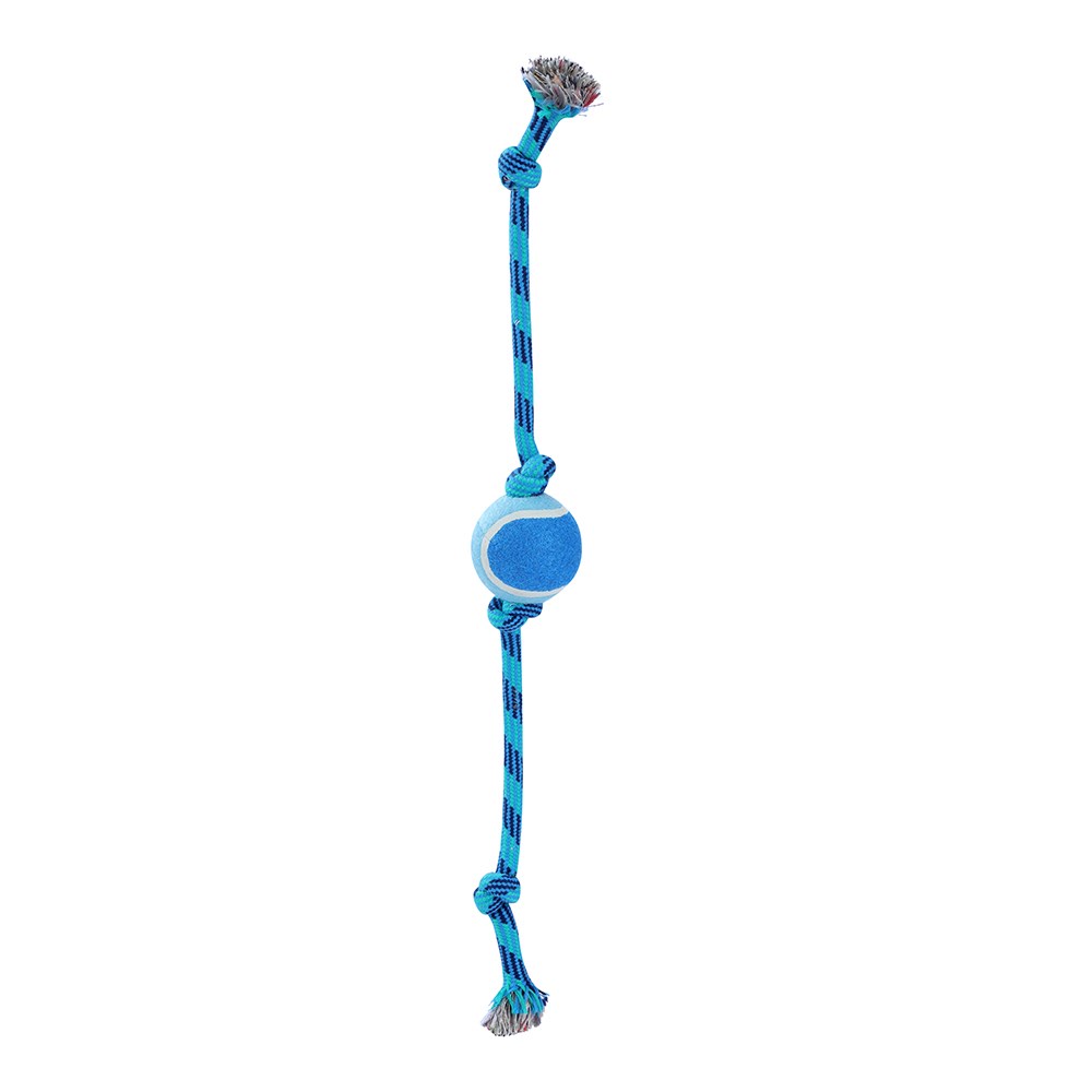 Tennis Ball Rope Tugger Toy