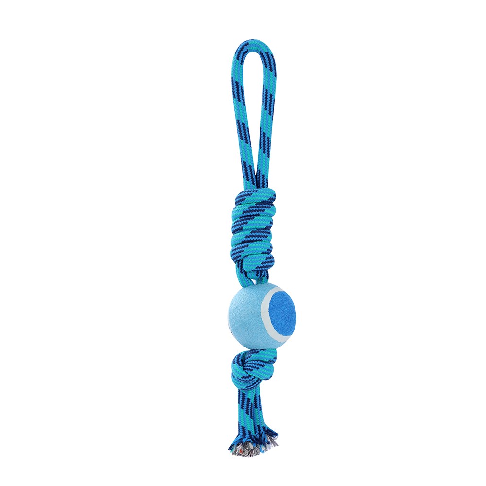 Tennis Ball Rope Tugger Toy