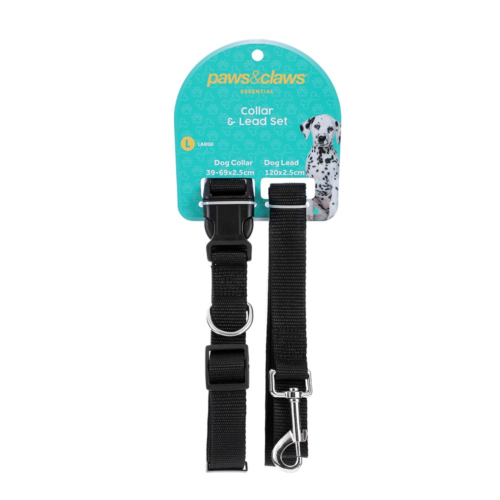 Essentials Collar & Lead Set