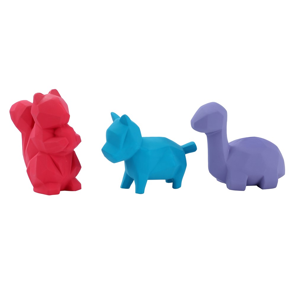 Geo Latex Squeaky Animals