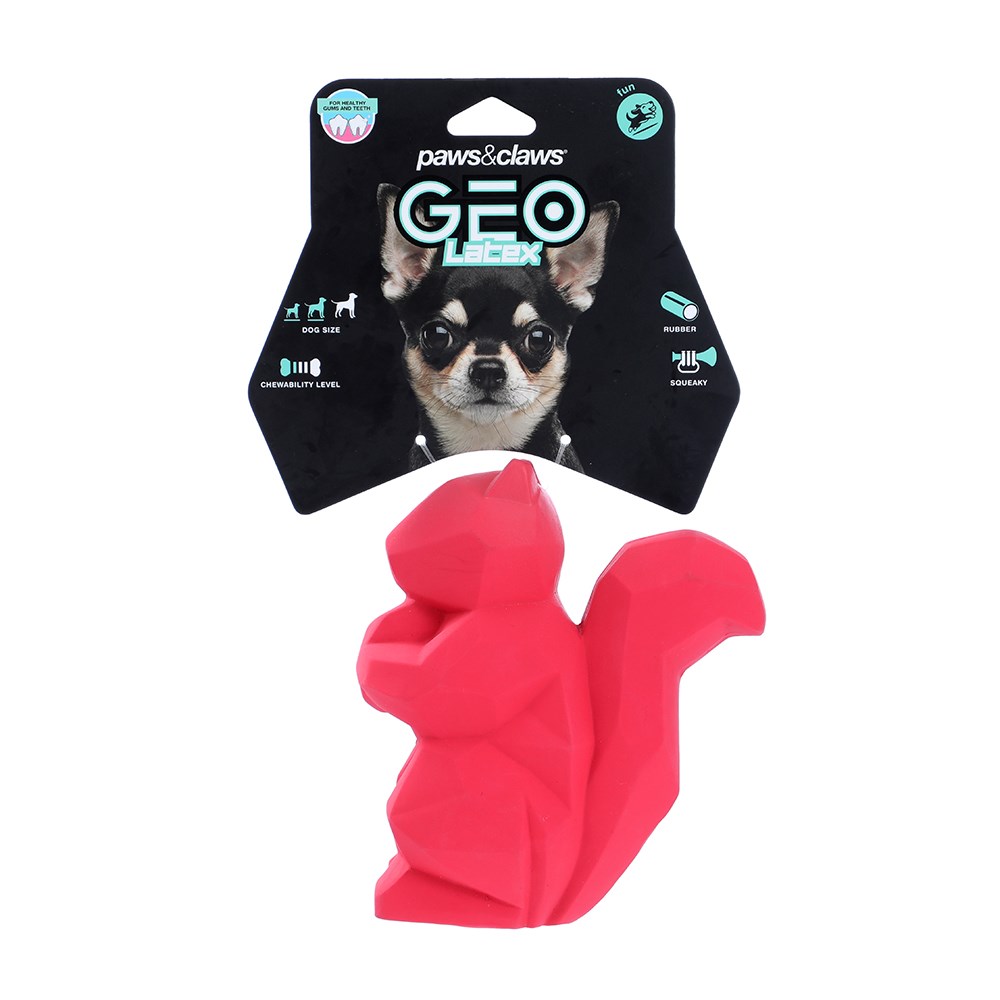 Geo Latex Squeaky Animals