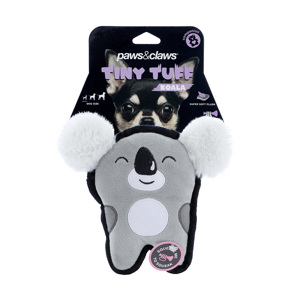 Tiny Tuff Plush Squeaky