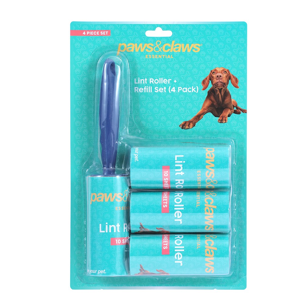 Lint Roller With 3 Refills