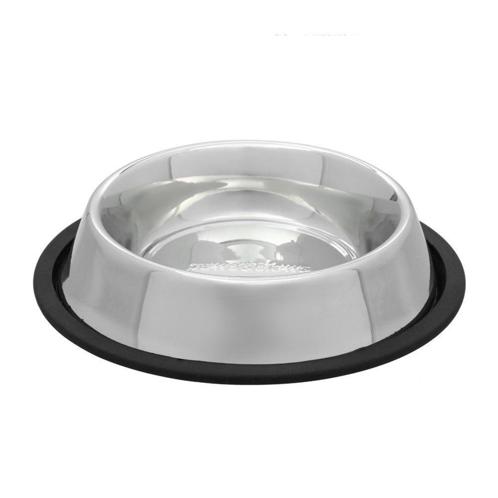 Stainless Steel Pet Bowl Black