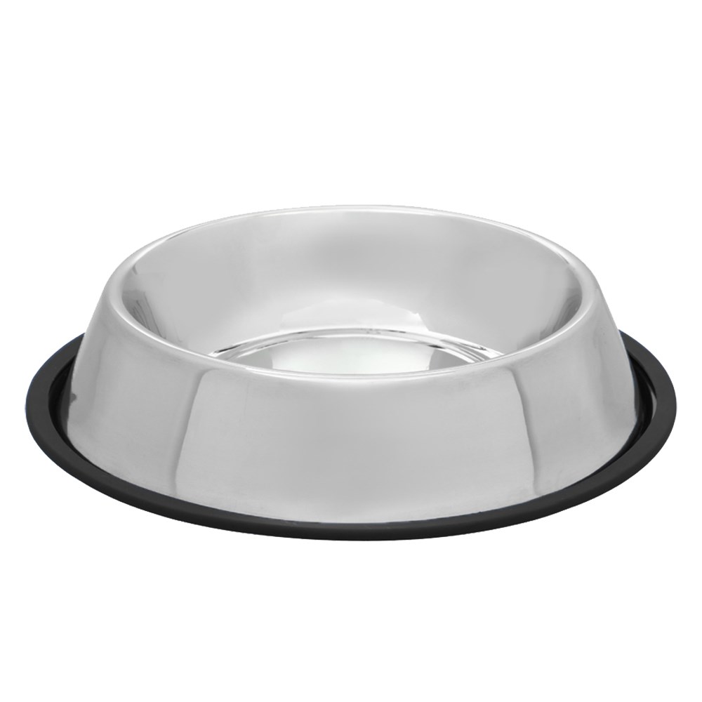 Stainless Steel Pet Bowl Black