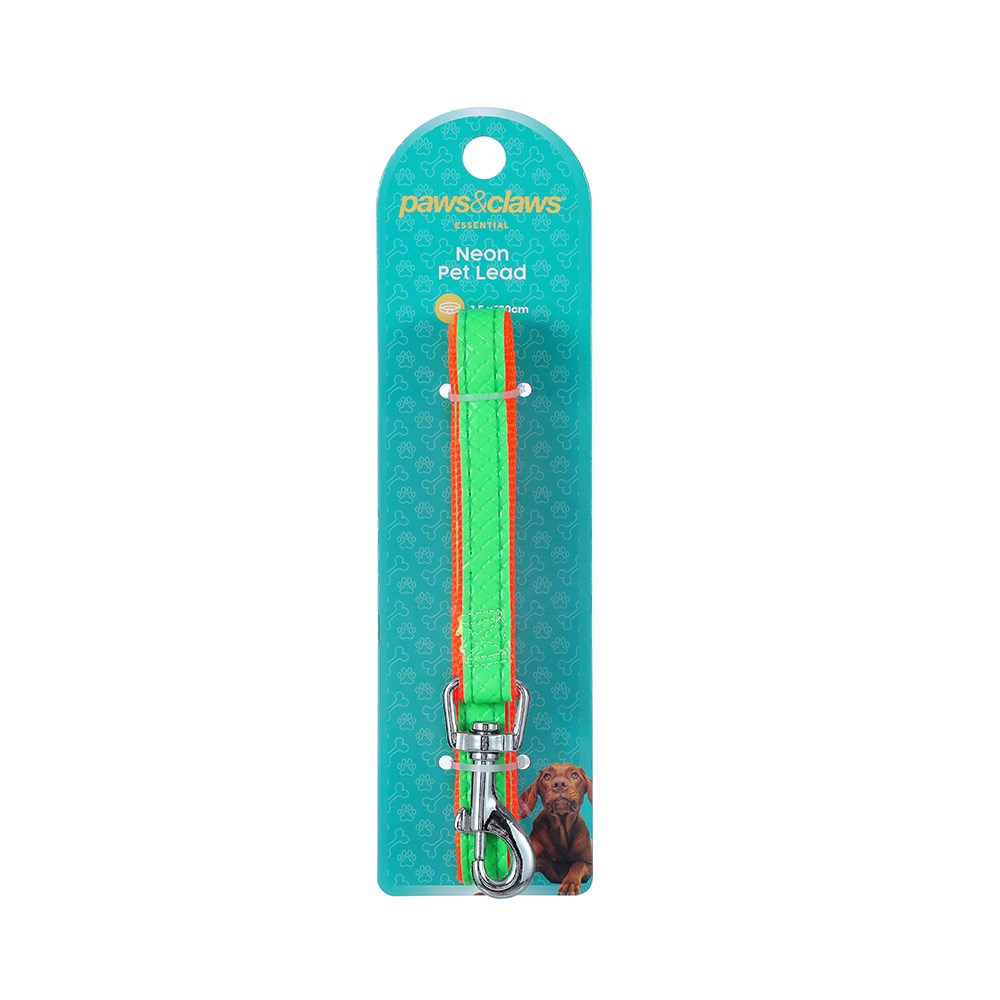 Colourful P.U & Nylon Leash