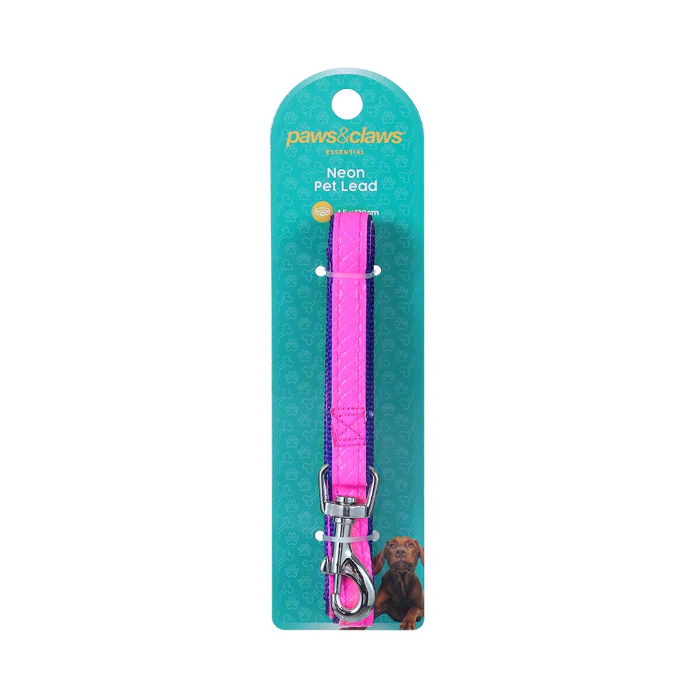 Colourful P.U & Nylon Leash