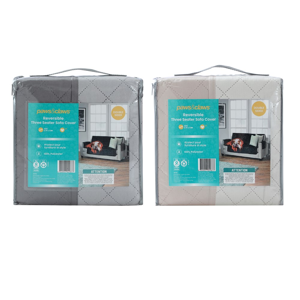 Reversible 3 Seater Sofa Cover