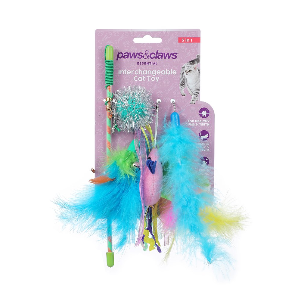 Cat Dangler Toy 5 In 1