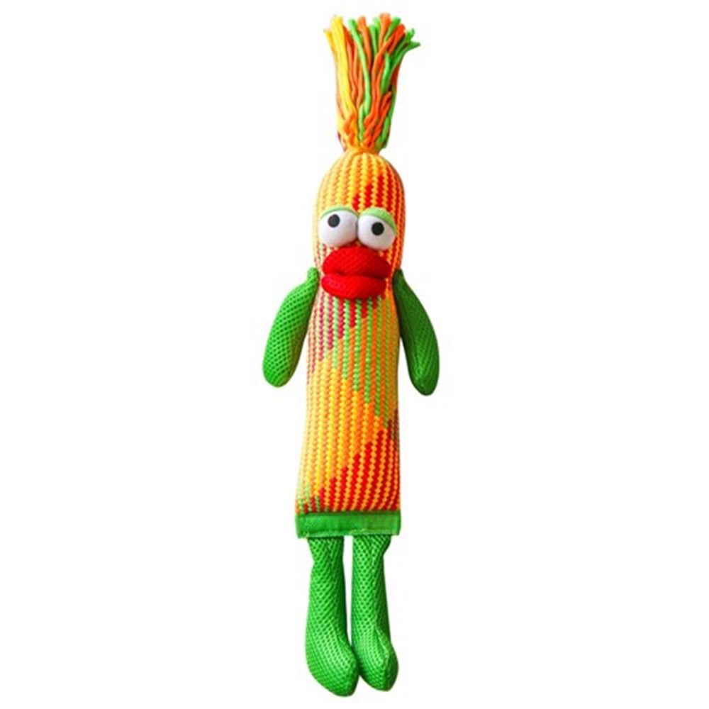 Funny Face Dog Toy Lge