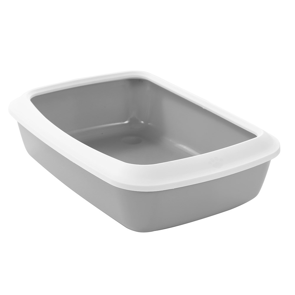Cat Litter Tray With Rim