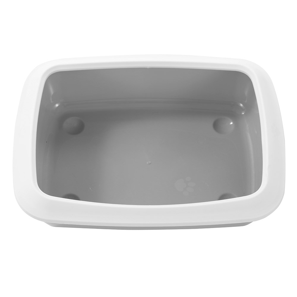 Cat Litter Tray With Rim
