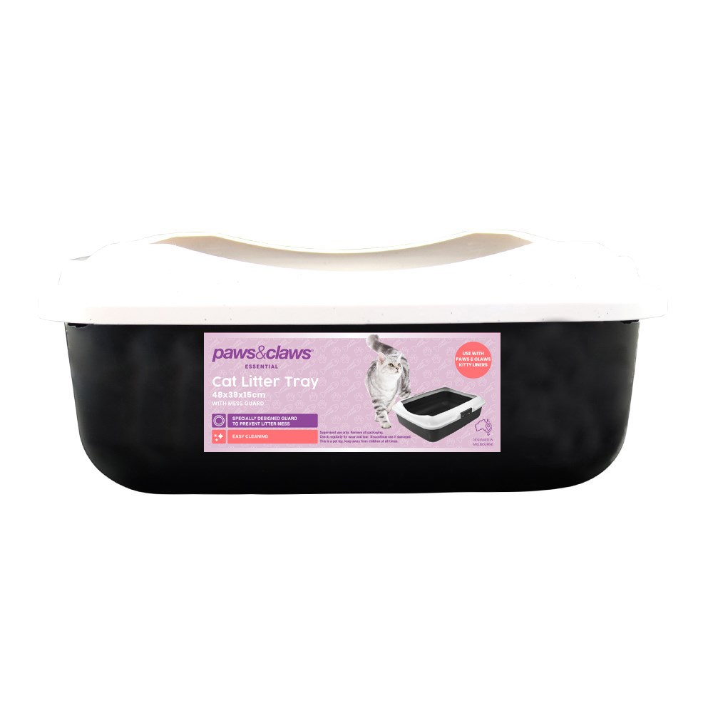 Cat Litter Tray With Rim