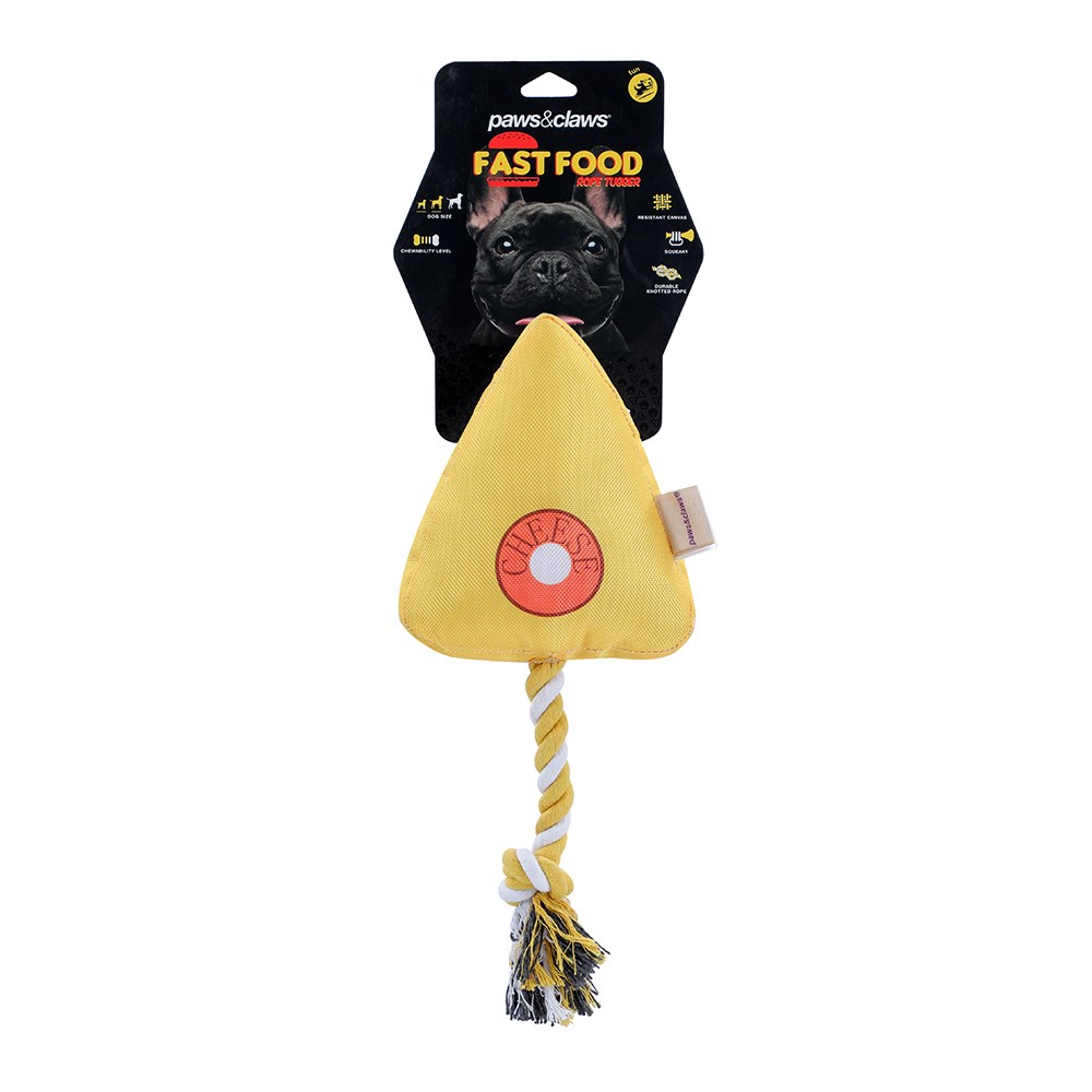 Fast Food Rope Tugger Toy