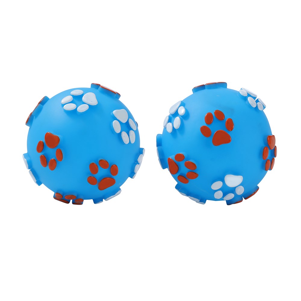 Paw Print Ball 2pk Vinyl