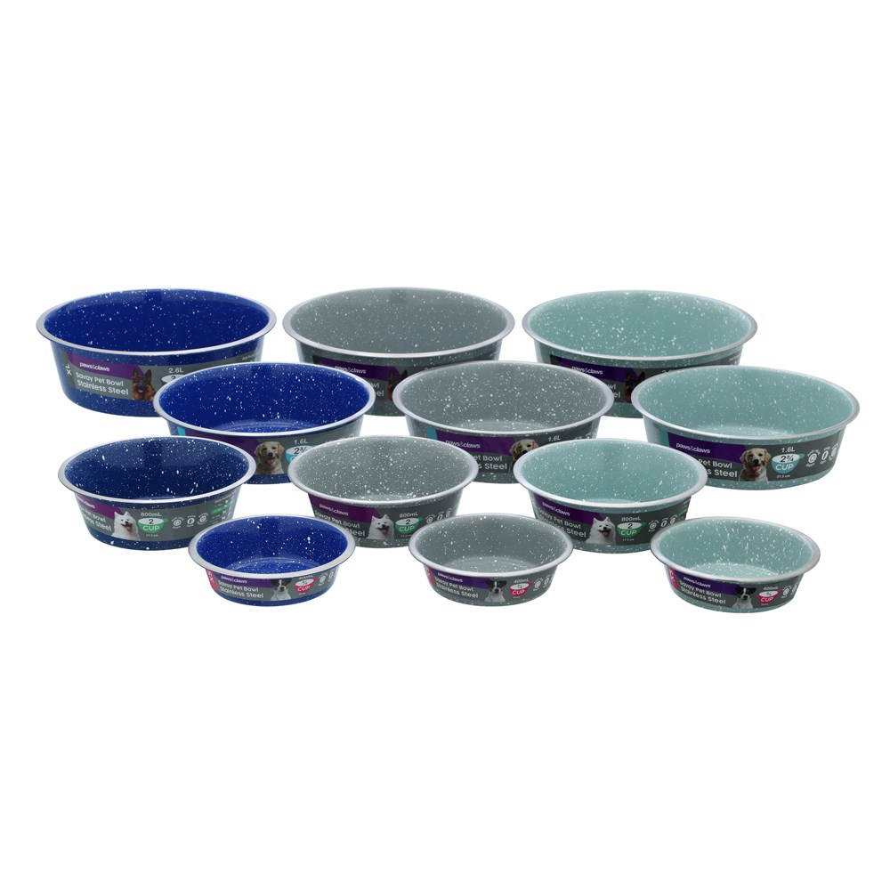 Savoy S/Steel Pet Bowl 2.6l