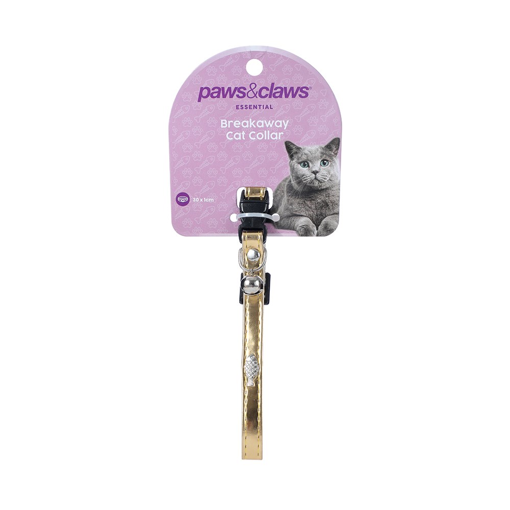 Breakaway Cat Collar Metallic