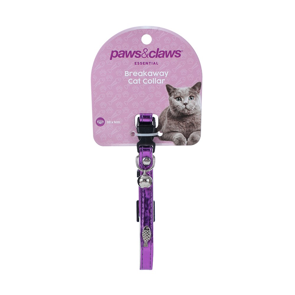 Breakaway Cat Collar Metallic