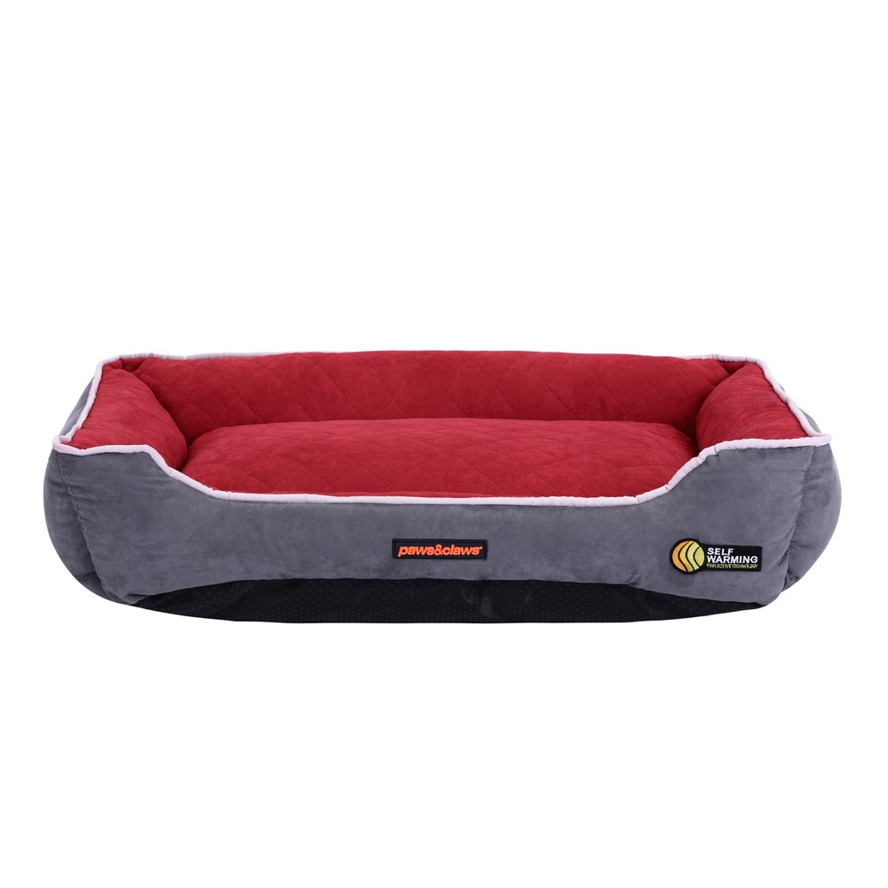 Self Warming Walled Bed Red