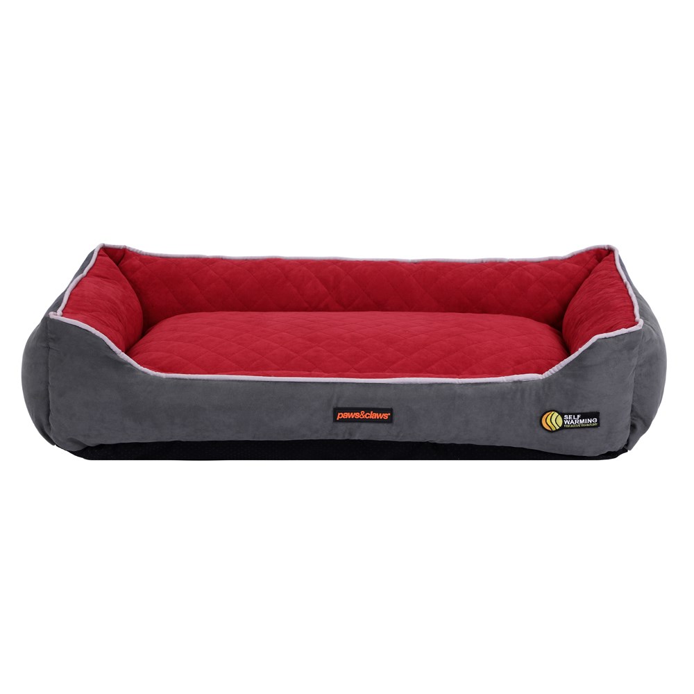 Self Warming Walled Bed Red