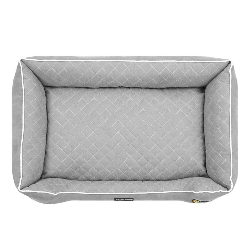 Self Warming Walled Bed Grey