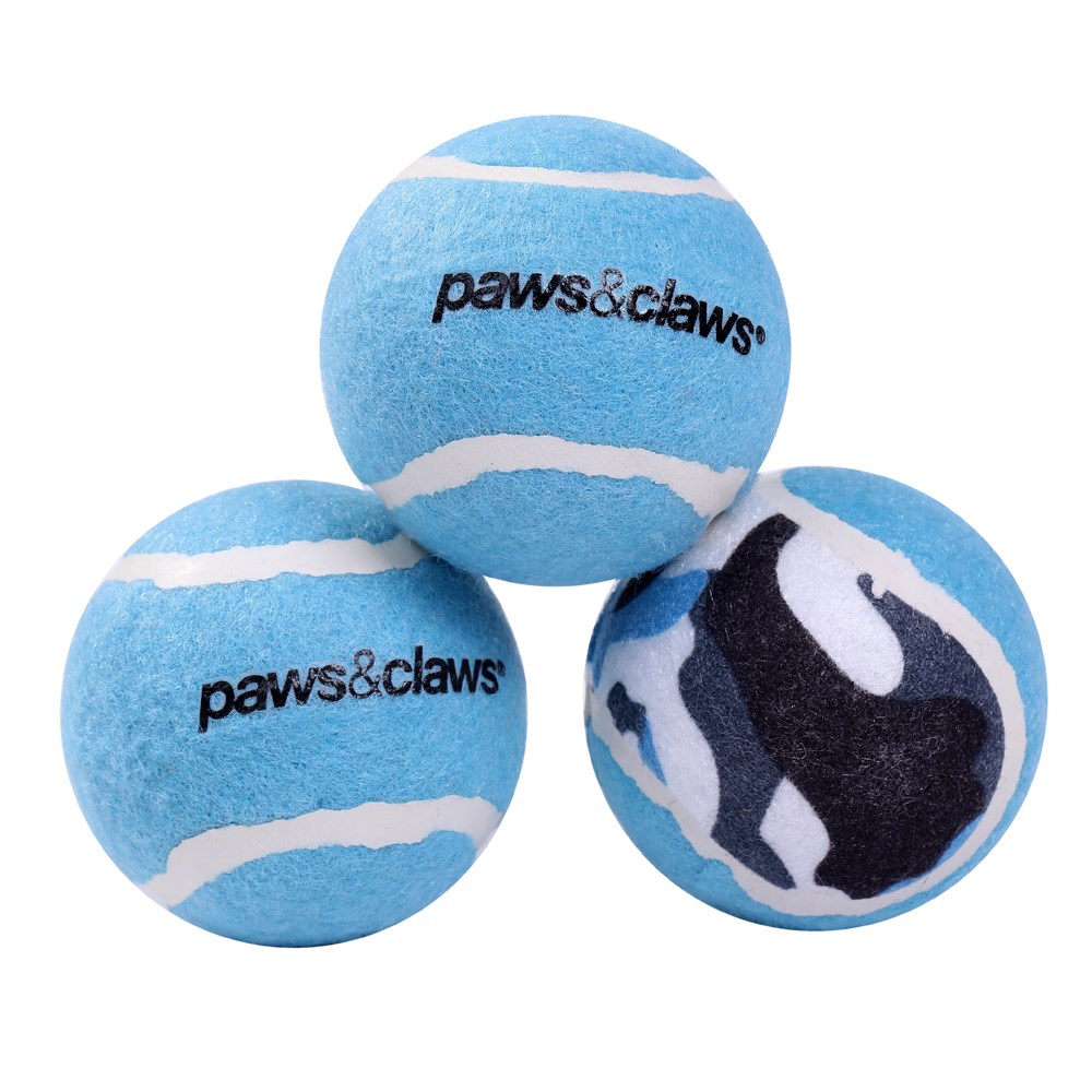 Tennis Balls 3pk 6cm
