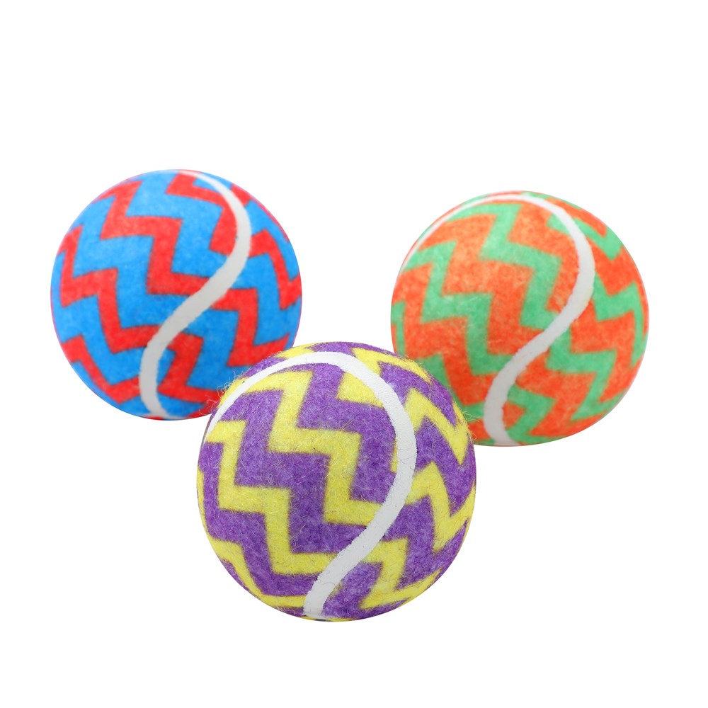 Tennis Balls 3pk 6cm