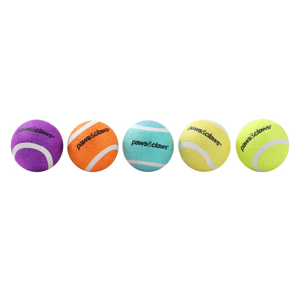Tennis Balls 5pk 6cm