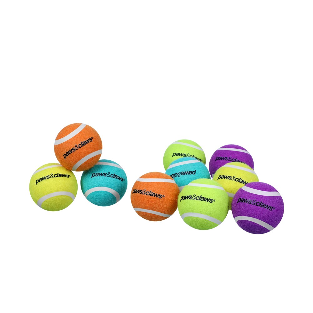 Tennis Balls 8pk 6cm