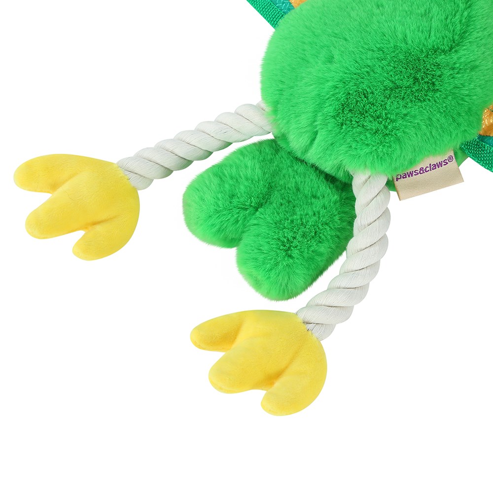 Plush Parrot W/ Rope Legs
