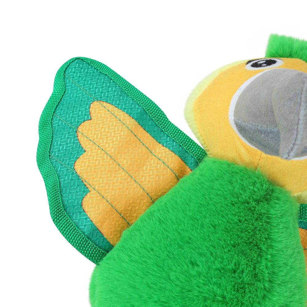 Plush Parrot W/ Rope Legs