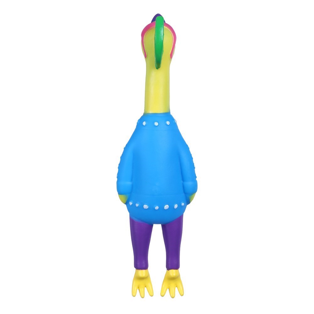Vinyl Neon Squeaky Chicken
