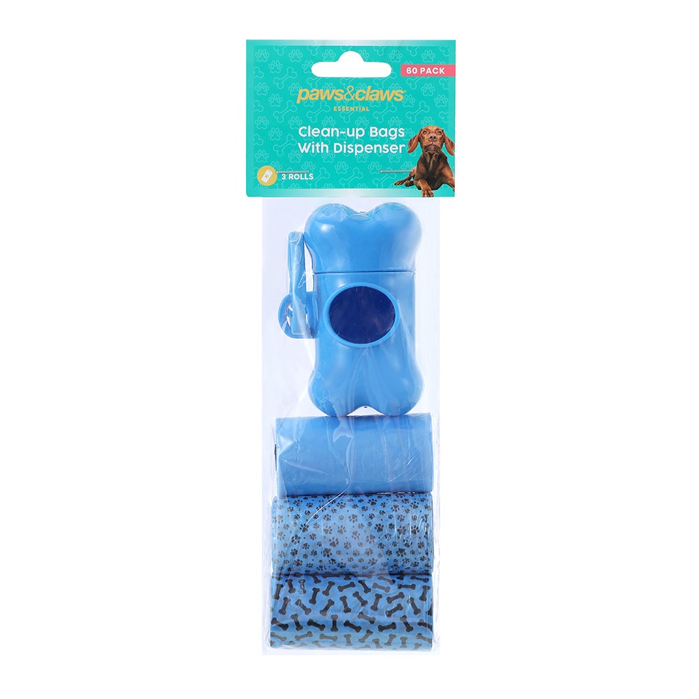 Clean Up Bags + Dispenser