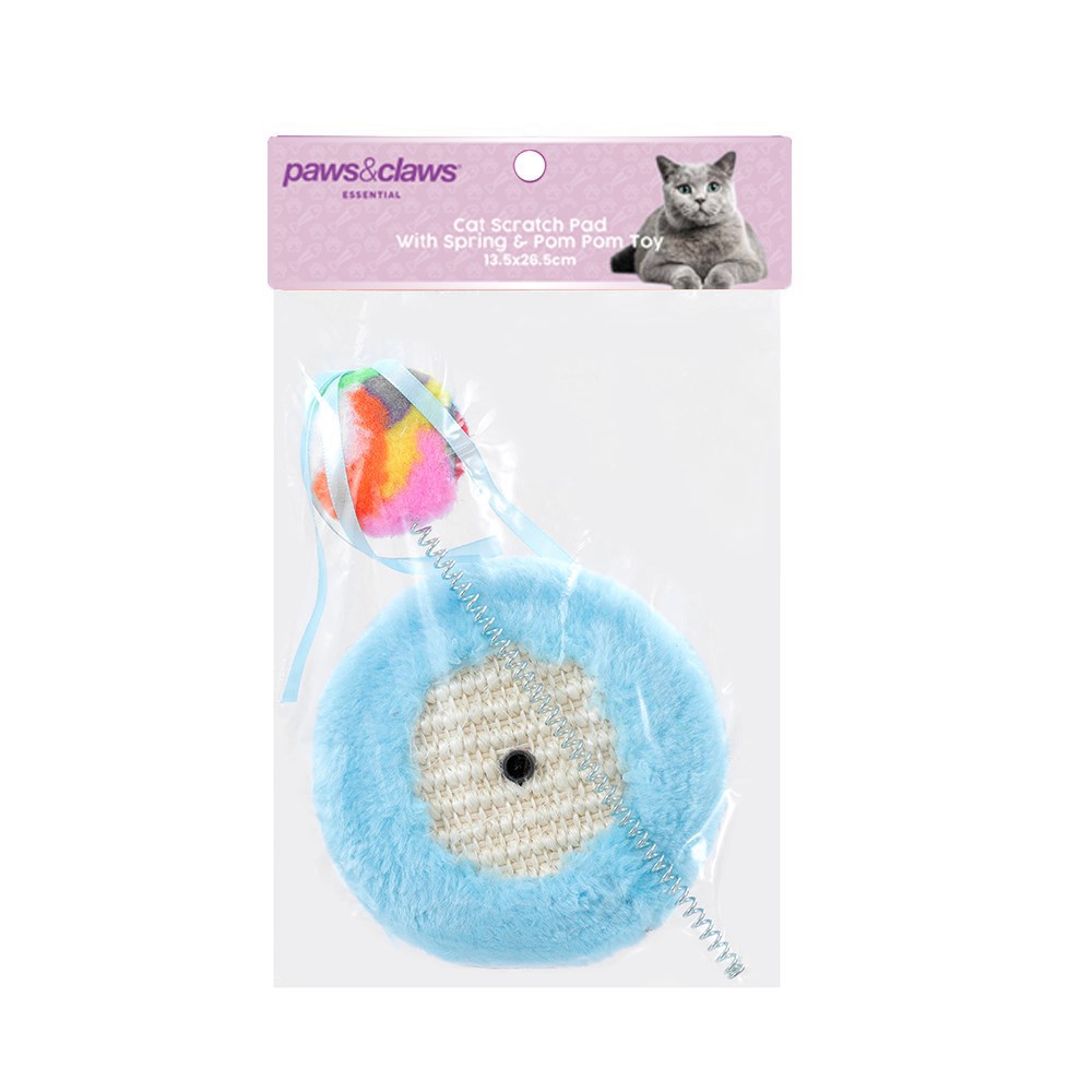 Cat Scratch Pad With Spring