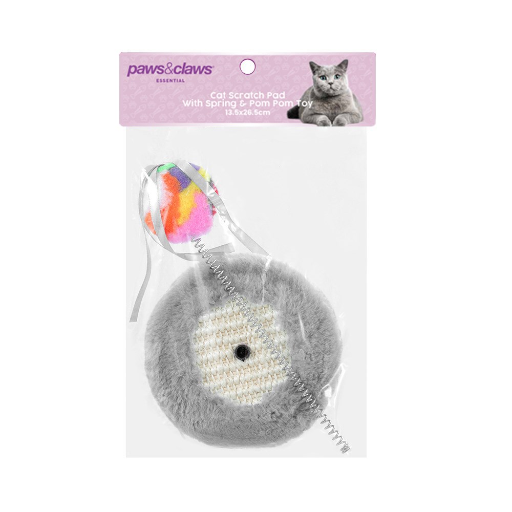 Cat Scratch Pad With Spring
