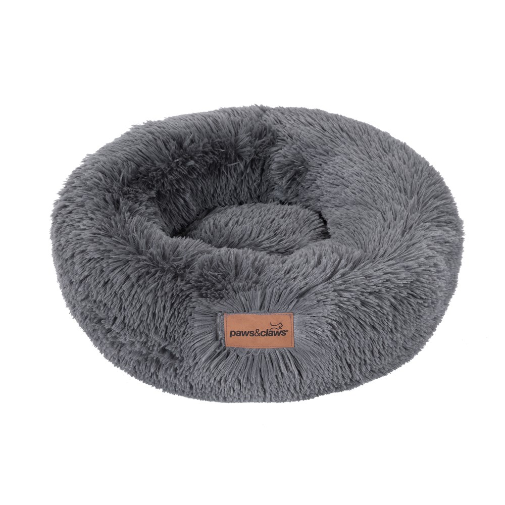 Calming Plush Bed Grey Small