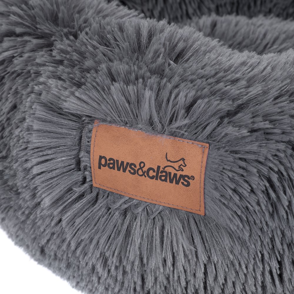 Calming Plush Bed Grey Small