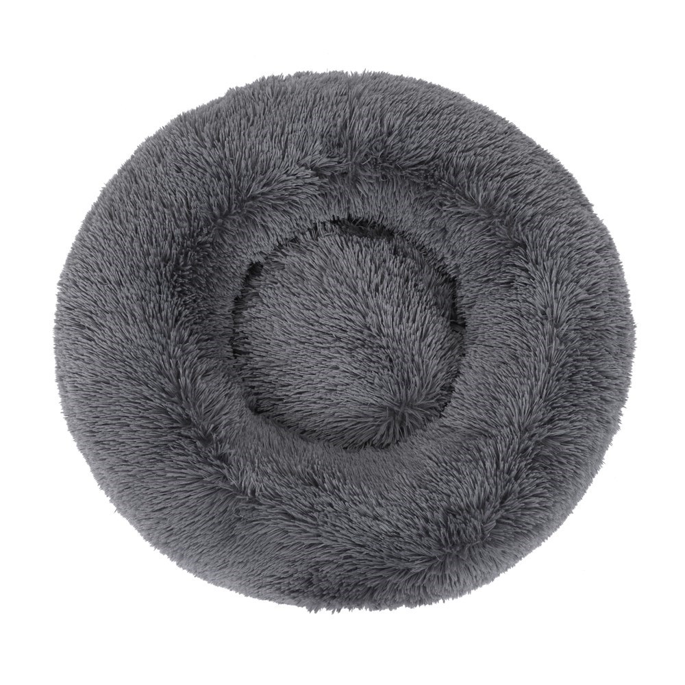 Calming Plush Bed Grey Large