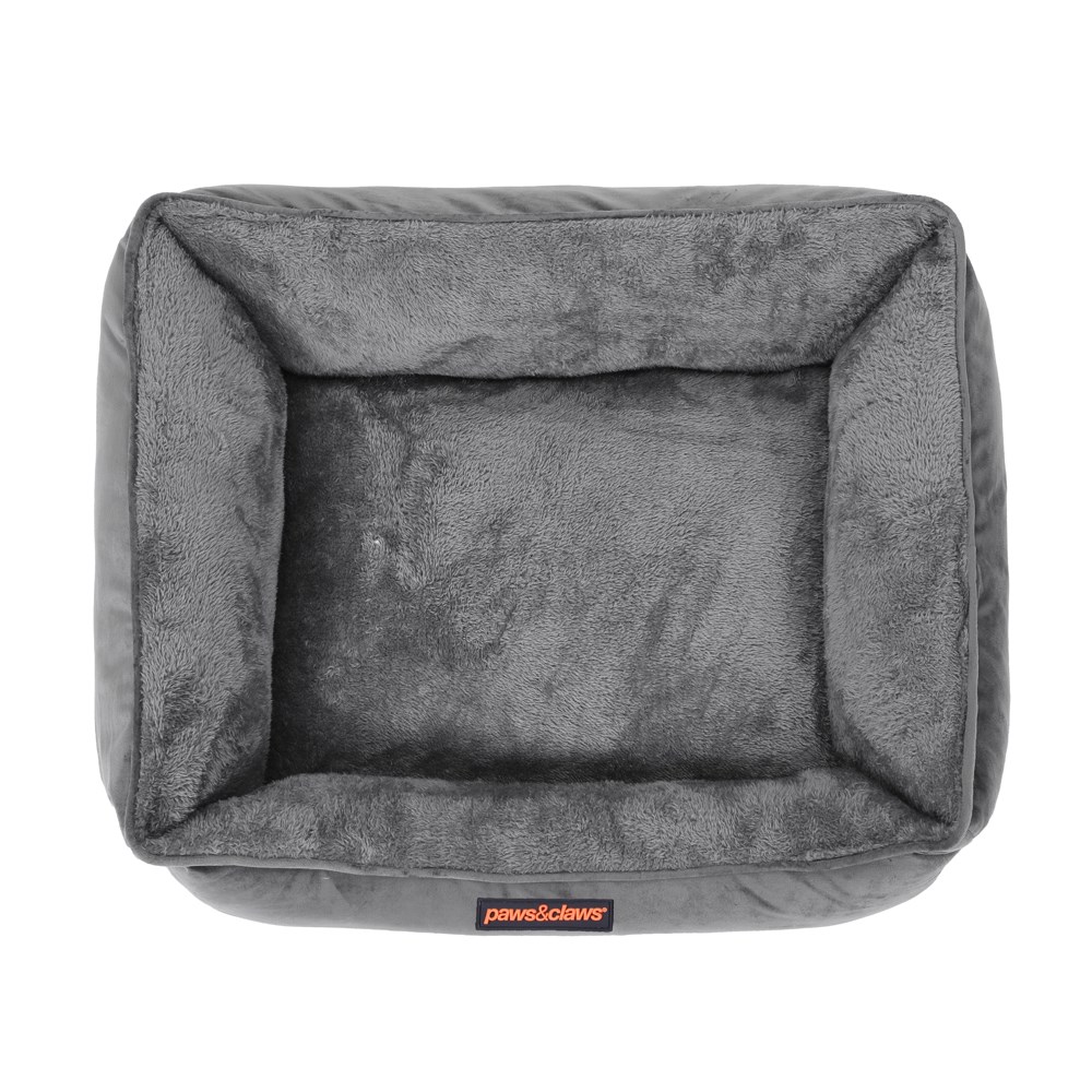 Lux Walled Bed Grey Small