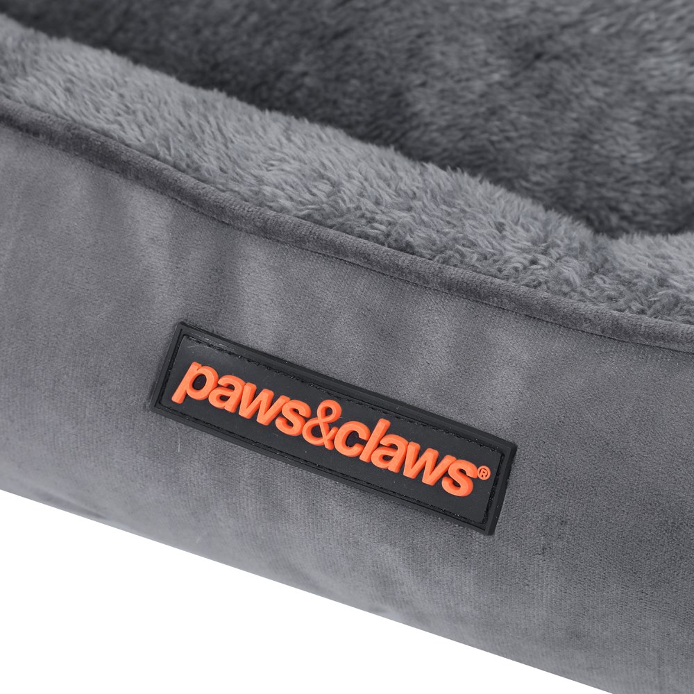 Lux Walled Bed Grey Small