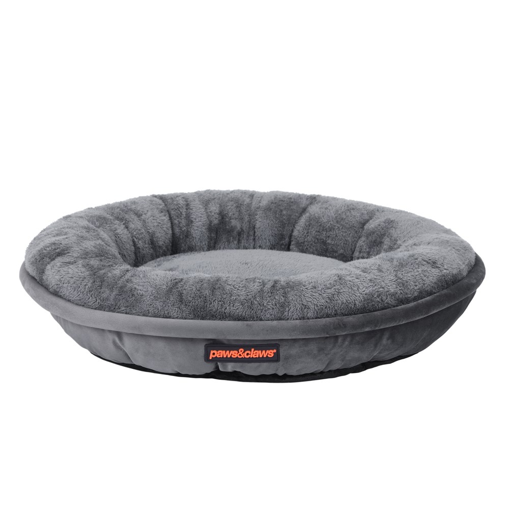 Lux Round Bed Grey Small