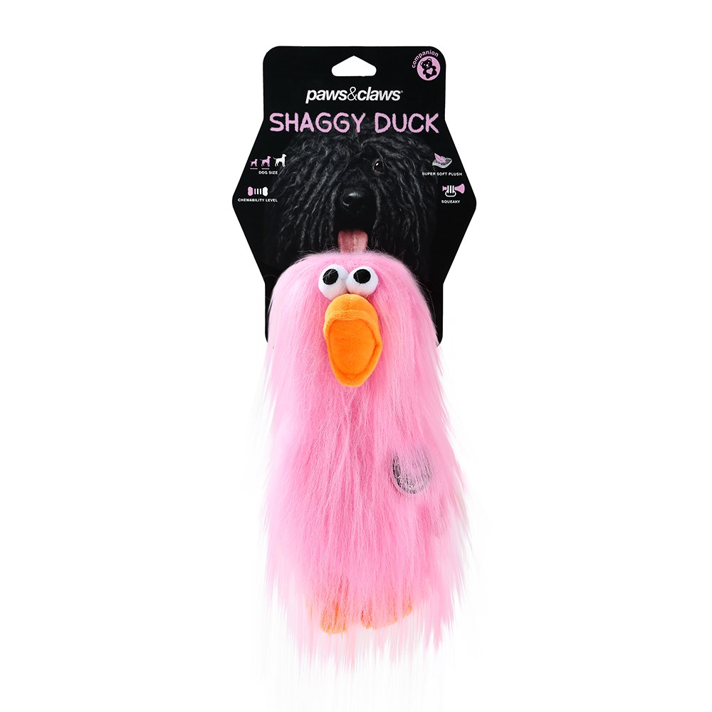 Super Shaggy Duck Pink