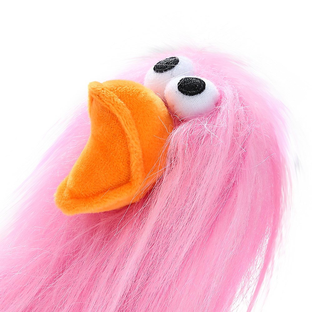 Super Shaggy Duck Pink