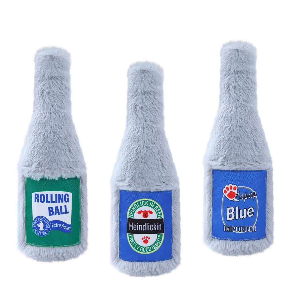 Furry Beer Bottle Plush