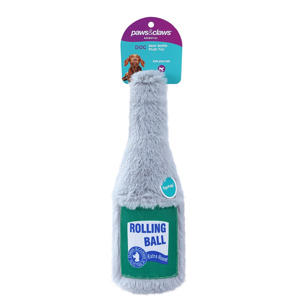 Furry Beer Bottle Plush