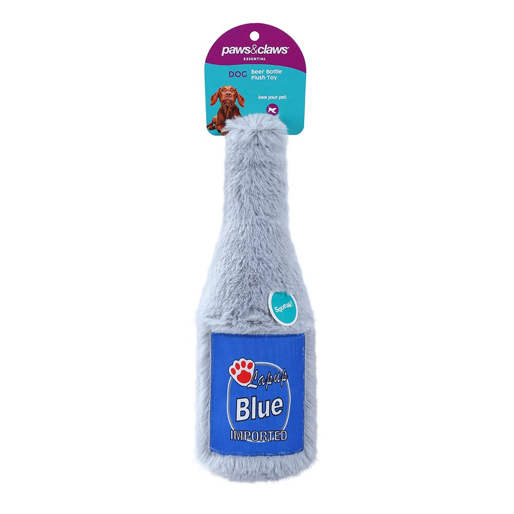Furry Beer Bottle Plush