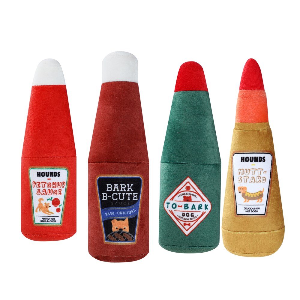 Plush Hot Sauce Bottle