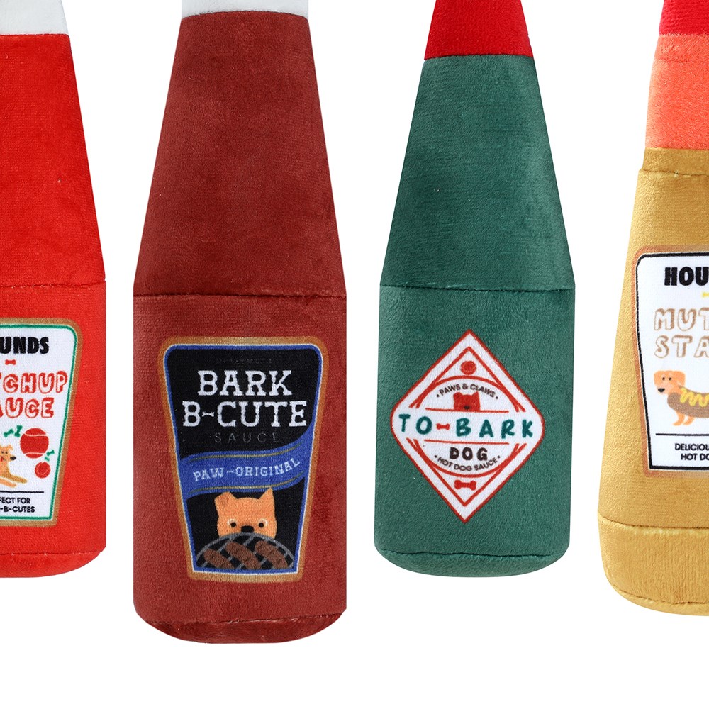 Plush Hot Sauce Bottle