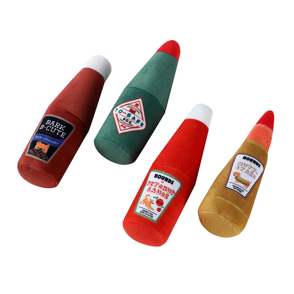Plush Hot Sauce Bottle
