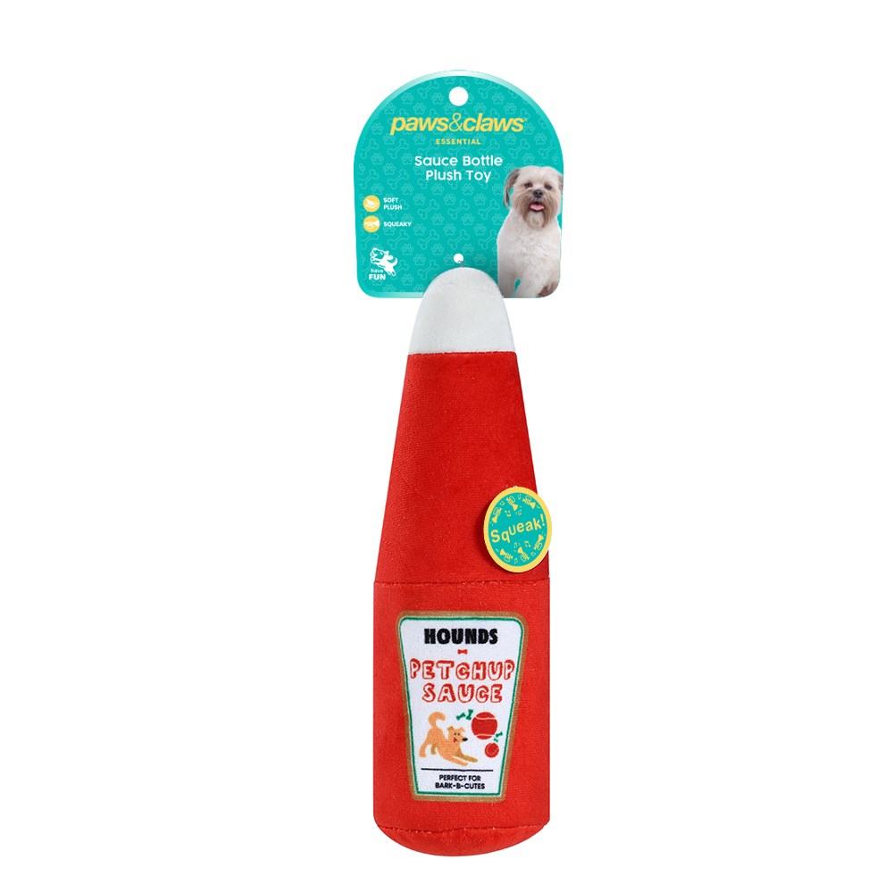 Plush Tomato Sauce Bottle